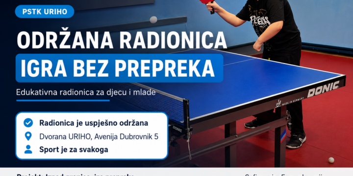 Održana edukativna radionica „Igra bez prepreka“.